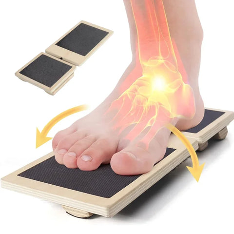Ankle Foot Strengthener Trainer for Sprained Ankle,Balance Board,Stability Exercises,Physical Therapy,Plantar Fasciitis Relief,Posture Corrector,Balance Training,Anti Slip Wobble Board