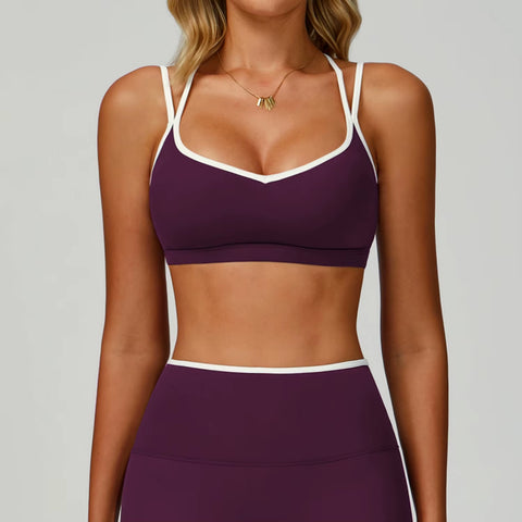 Sports Underwear Women Fitness Bra Workout Tops Gym Fitness Sports Bras Sexy Athletic Sport Bra Women Backless Gym Yoga Crop Top